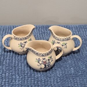 Johnson Bros Sugar & Spice Blue Creamer (Qty 1)